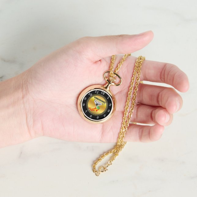 Bowling pins and ball with the word STRIKEOLOGIST Watch (Hand)