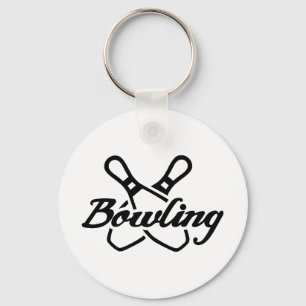 Bowling pins keychain