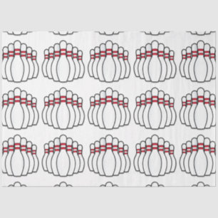 Bowling Pins Tissue Paper