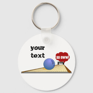 Bowling products keychain