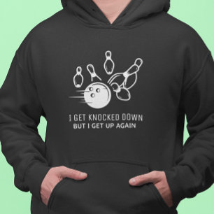 Bowling Resilience Hoodie – I Get Knocked Down