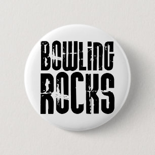 Bowling Rocks 2 Inch Round Button