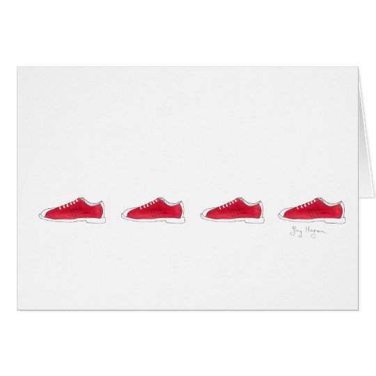 Bowling Shoes Cards