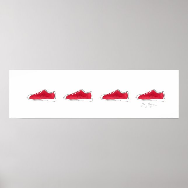 Bowling Shoes Posters & Prints (Front)