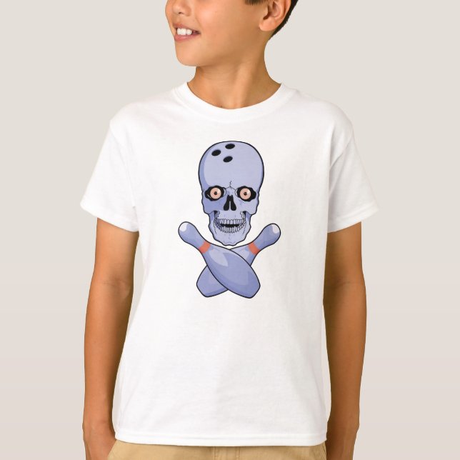 Bowling Skull T-Shirt (Front)