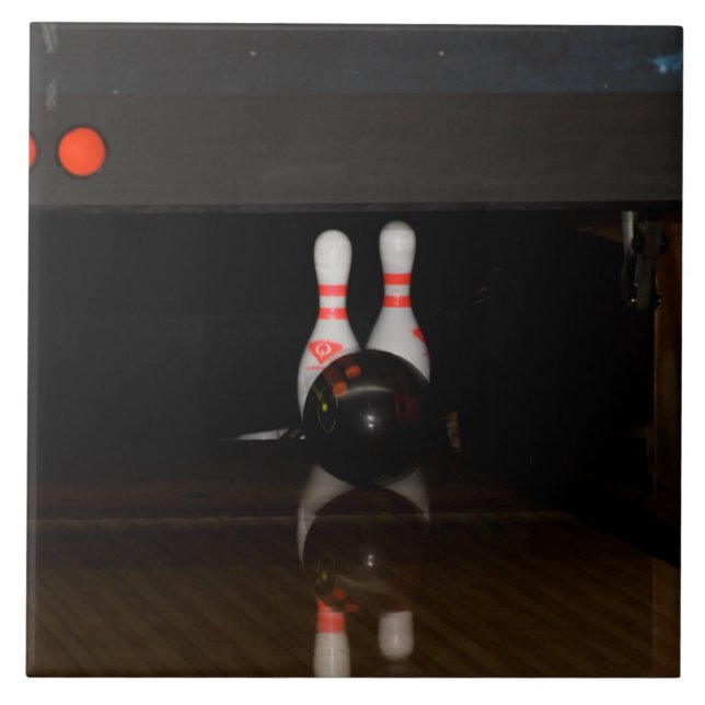 Bowling Spare Ceramic tile (Front)