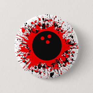 bowling splats 2 inch round button