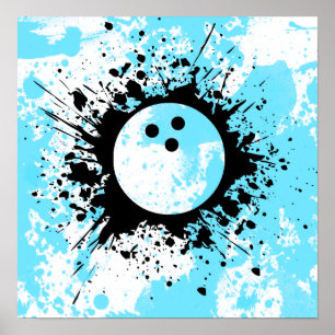 bowling splatz poster