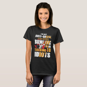 Bowling Sport Hobby T-Shirt