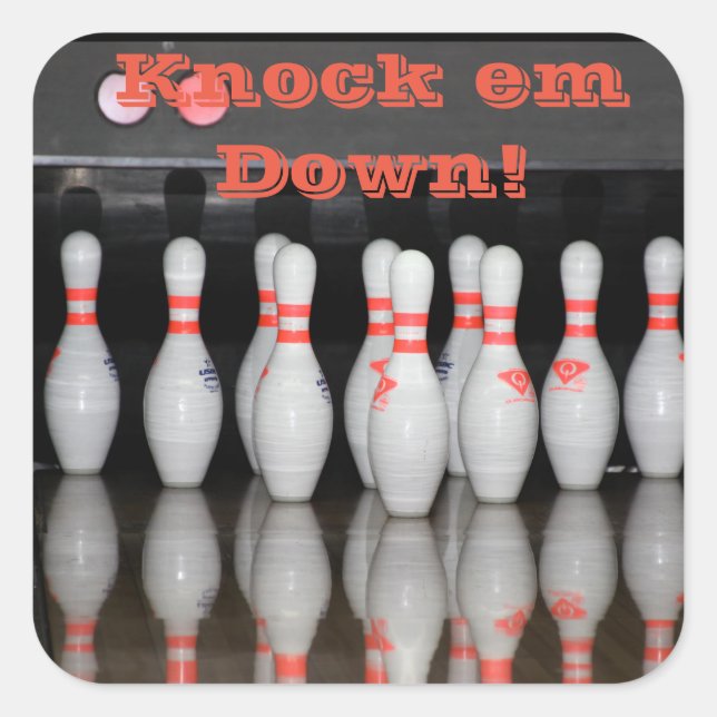 Bowling Stickers (Front)