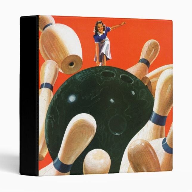 Bowling Strike Binder (Front/Spine)