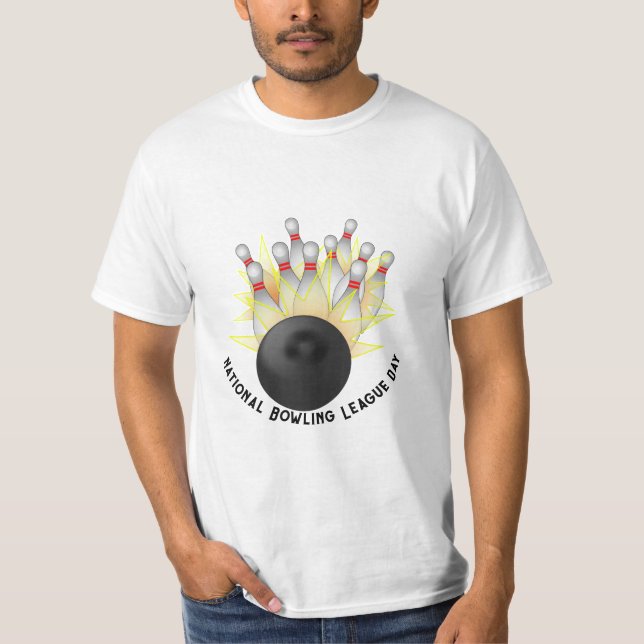 Bowling Strike  T-Shirt (Front)
