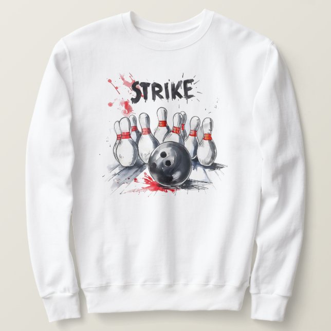 Bowling Sweatshirt (Design Front)