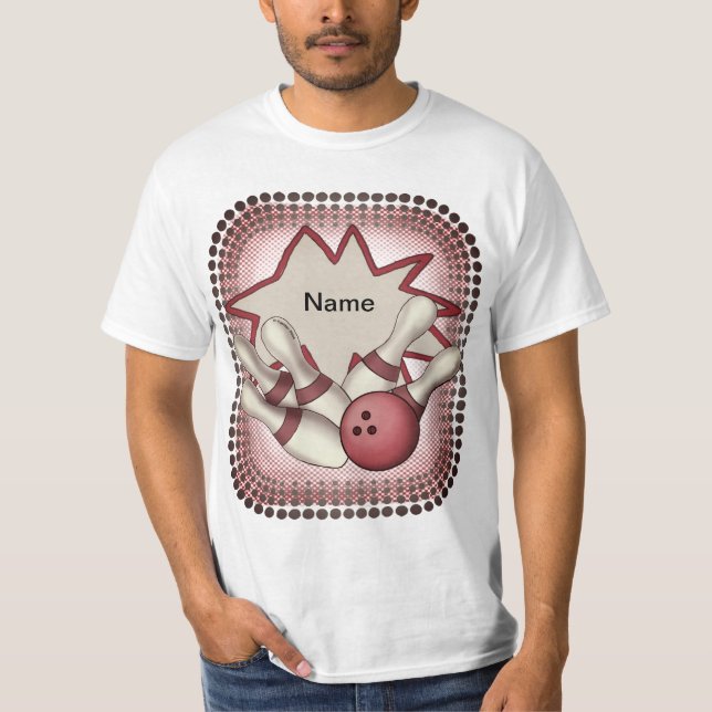 Bowling   t-shirt (Front)