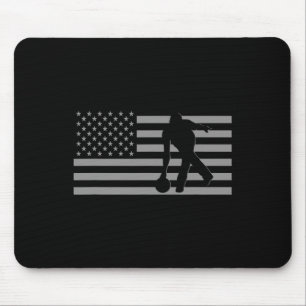 Bowling Tee Shirt - American Bowling  Mouse Pad