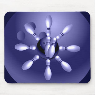 Bowling Time Mouse Pad