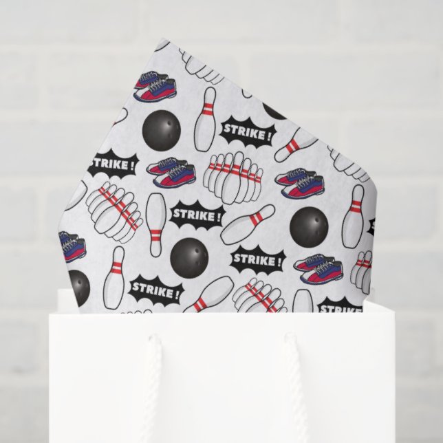Bowling Tissue Paper (Gift Bag)
