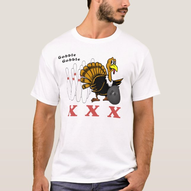 Bowling Turkey XXX - Front T-Shirt (Front)