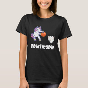 Bowling Unicorn Bowling Team Bowler Bowling Pin St T-Shirt
