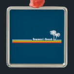 Bowman's Beach Florida Metal Ornament<br><div class="desc">Isolated and picturesque,  Bowman's Beach on Sanibel Island Florida is popular with seashell collectors.</div>