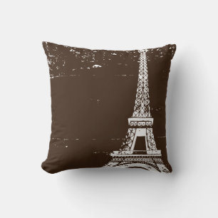 Bown Tour Eiffel Custom Coussins en coton