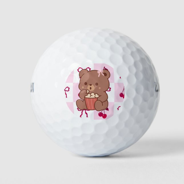 Bows & Bears Golf Balls (Front)