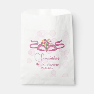 Bows & Bouquets Flower Bloom Bar Bridal Shower Favour Bag