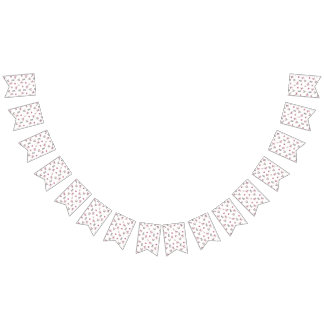 Bows, Bunnies and Flowers Bunting Flags