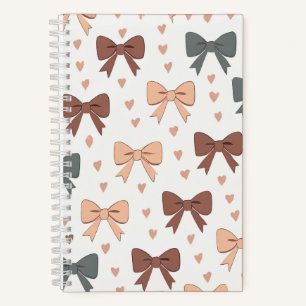"Bows & Hearts" Coquette Daily Journal