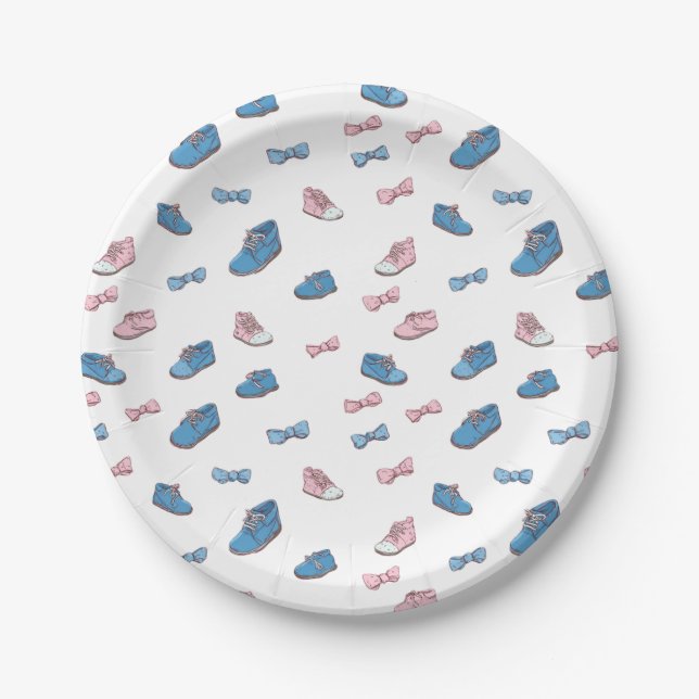 Bows Paper Plates  (Front)