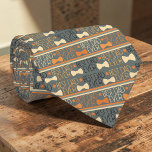 Bowtie Best Dad Ever Pattern Necktie Tie<br><div class="desc">This stylish necktie features a captivating bowtie pattern, perfect for adding a touch of personality to any outfit. Whether it's for a special occasion or simply to express your unique style, this necktie is a versatile accessory that effortlessly elevates your look. The high-quality fabric ensures a comfortable and durable wear,...</div>