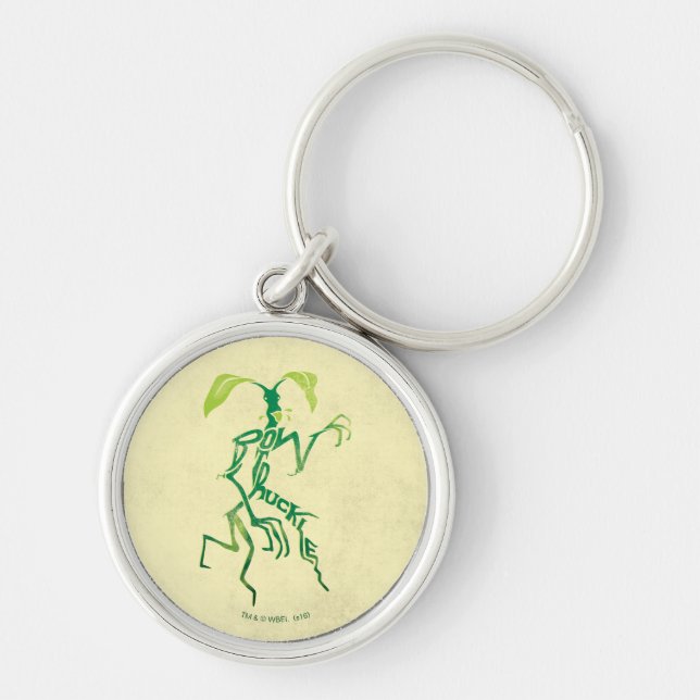 BOWTRUCKLE™ PICKETT™ Typography Graphic Keychain (Front)