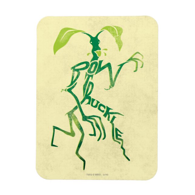 BOWTRUCKLE™ PICKETT™ Typography Graphic Magnet (Vertical)