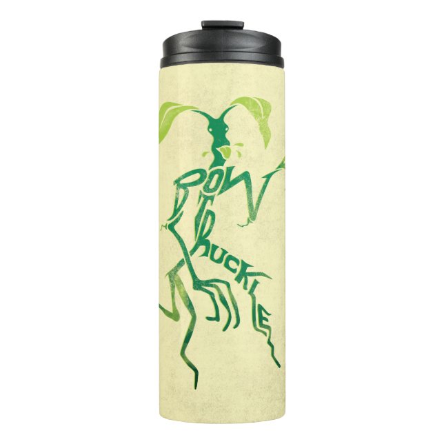 BOWTRUCKLE™ PICKETT™ Typography Graphic Thermal Tumbler (Front)