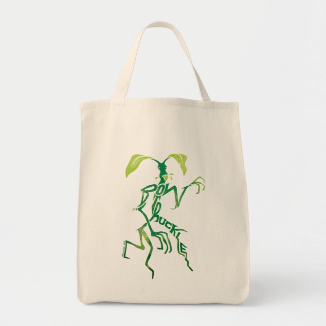BOWTRUCKLE™ PICKETT™ Typography Graphic Tote Bag (Front)