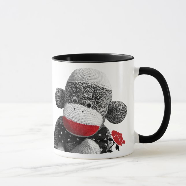 Bowty The Sock Monkey Mug (Right)