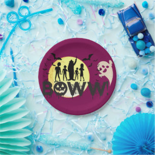 Boww!! – Spooky Surprise Halloween  Paper Plate