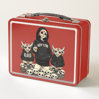 Box Boîte à lunch Calavera Coo - Équipage Coo Vilain
