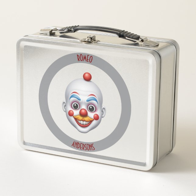 Box Boîte à lunch Clown déplaisant (Devant)