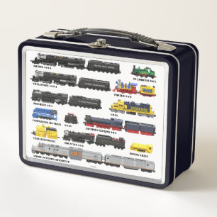 Box Boîte à lunch Collection de trains PTW