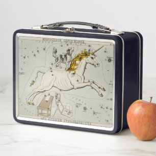 Box Boîte à lunch de l'Unicorne Vintage