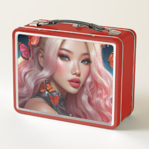 Box Boîte à lunch en métal/boîte cosmétique