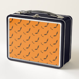 Box Boîte à lunch en métal Halloween/chauve-souris