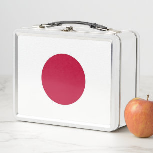 Box Boîte à lunch en métal inoxydable avec drapeau du