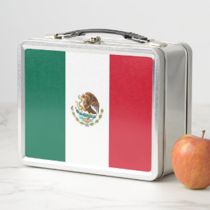 Box Boîte à lunch en métal inoxydable avec drapeau du 