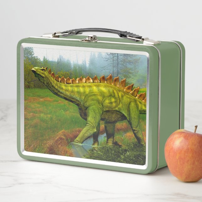 Box Boîte à lunch en métal Stegosaurus (En situation)