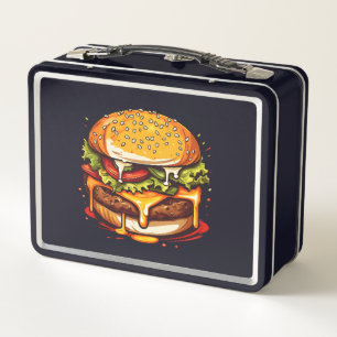 Box Boîte à lunch métallique