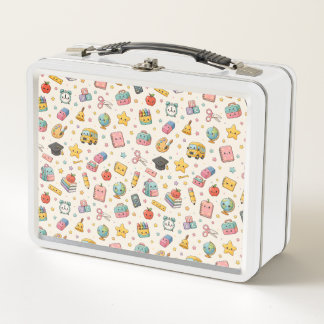 Box Boîte à lunch mignonne Kawaii de rentrée scolaire