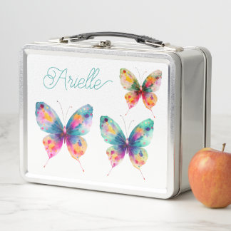 Box Boîte à lunch papillon personnalisée