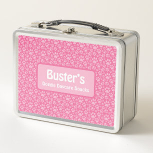 Box Boîte à lunch personnalisée pour garderie canine